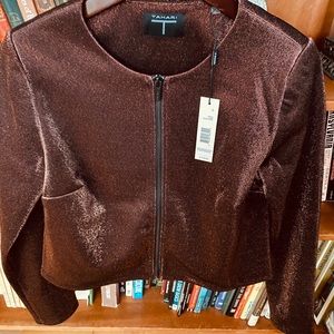NWT Tahari Bronze Blazer